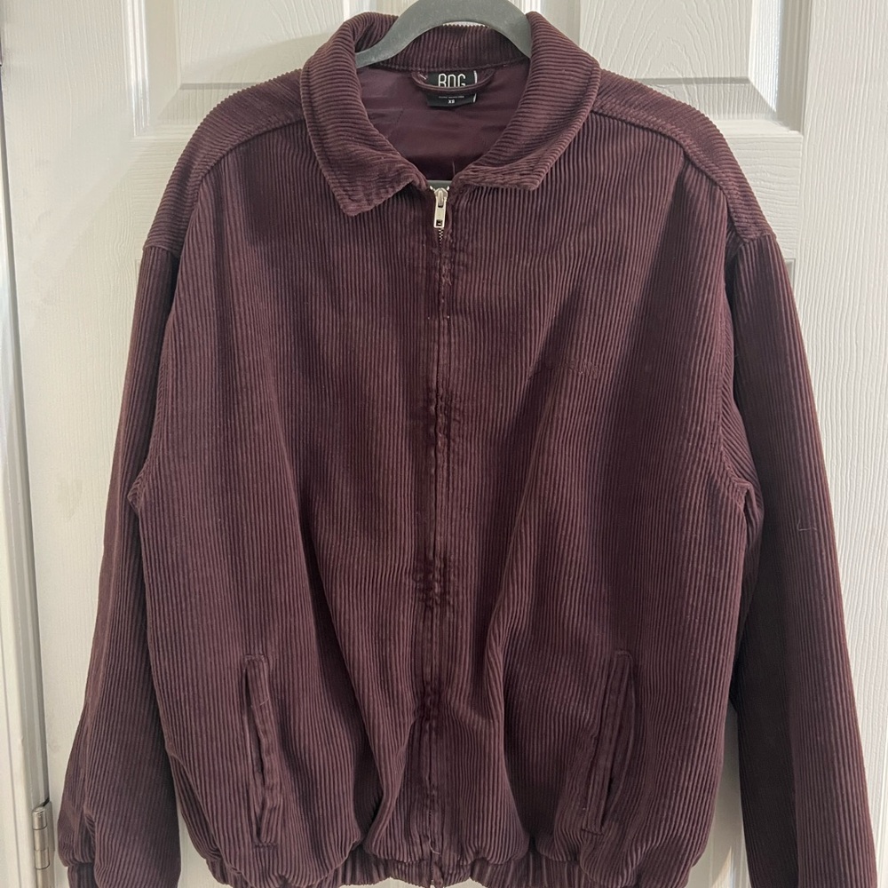 BDG Purple Oversized Corduroy Jacket